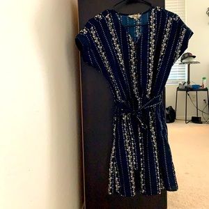 Cute button front mini dress